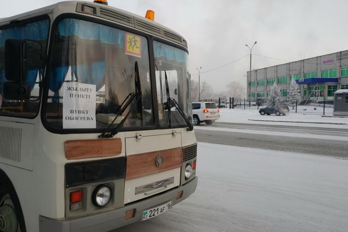 Автобусы на месте